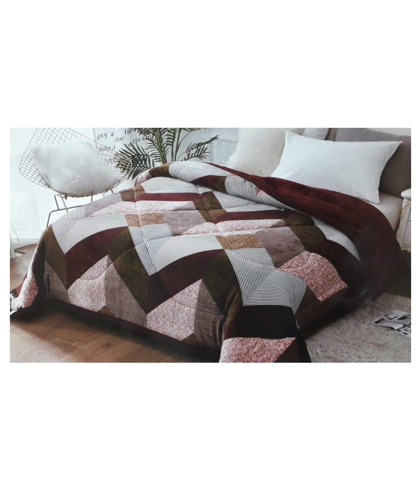 Gloria Double Polyester Multi Geometrical Quilt Buy Gloria Double