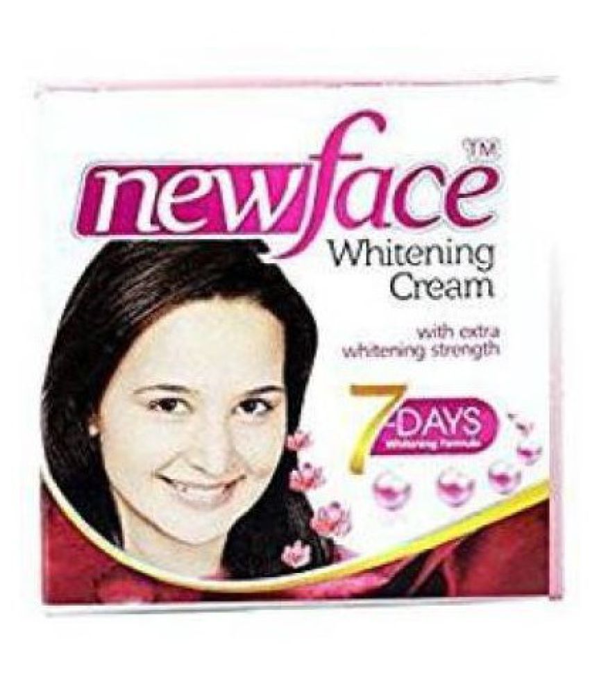     			Newface  Whitening Cream With Extra Strenghth  7 Days Formula  Day Cream 28 gm