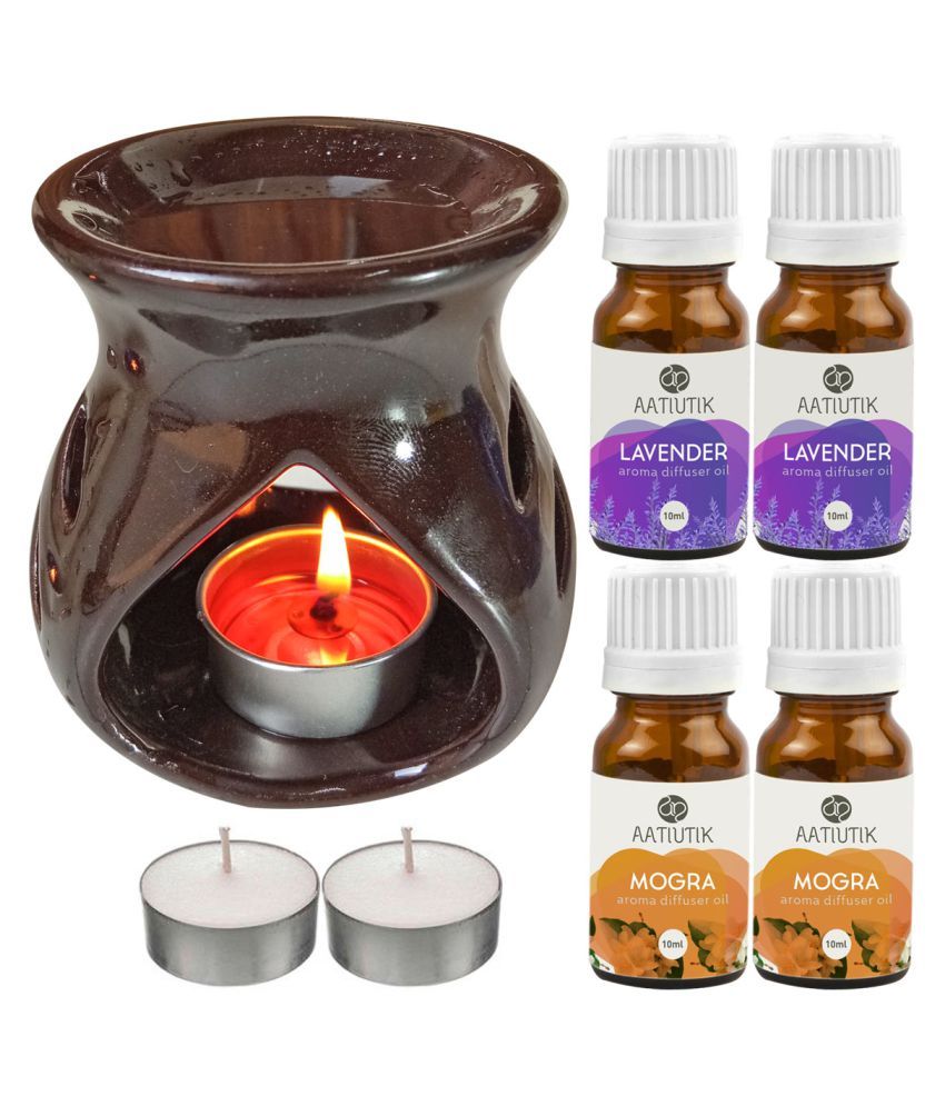 Aatiutik Ceramic Aroma Oils & Diffusers Set Pack of 7 Buy Aatiutik