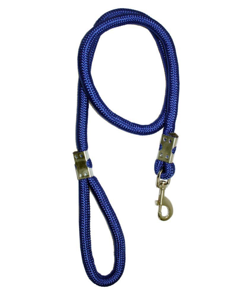     			Petshop7 Premium Quality Strong & Durable Dog Leash Blue Rope 18mm Length - 58inch