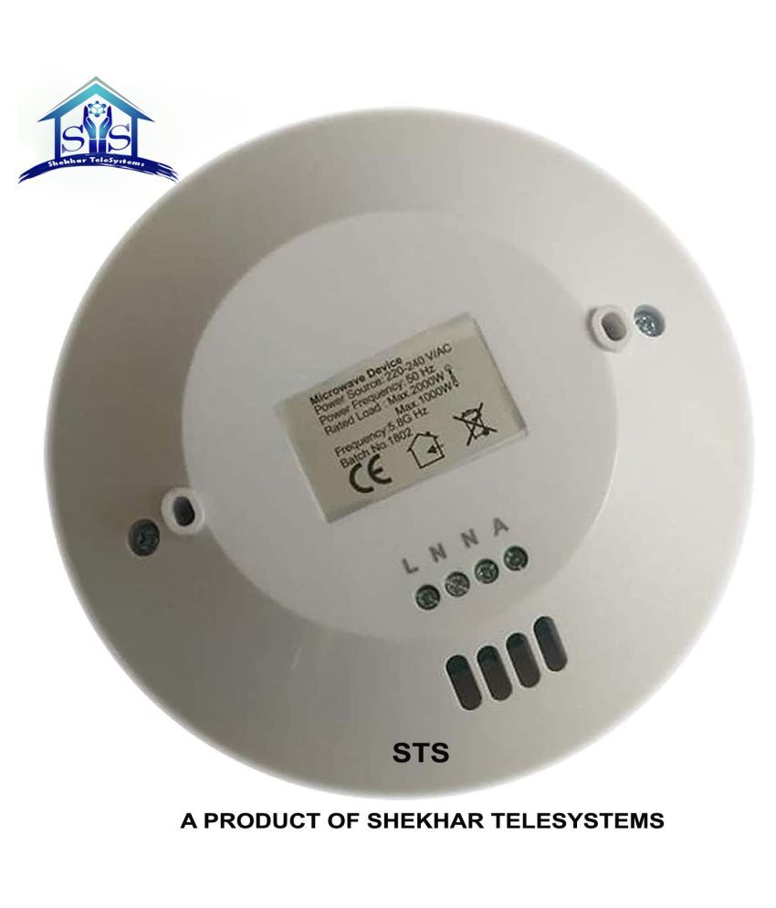 Buy Shekhar Telesystems Microwave Motion sensor with Light ...