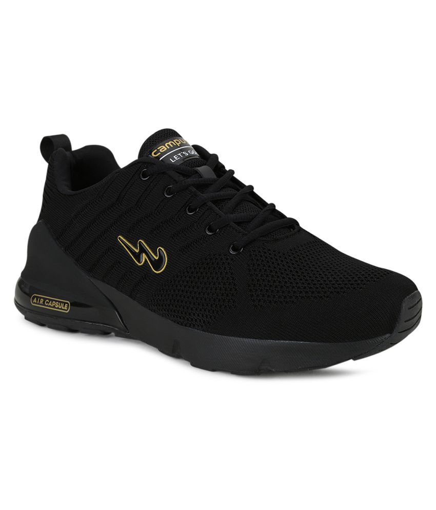 Campus MIKE Black Running Shoes - Buy Campus MIKE Black Running Shoes ...