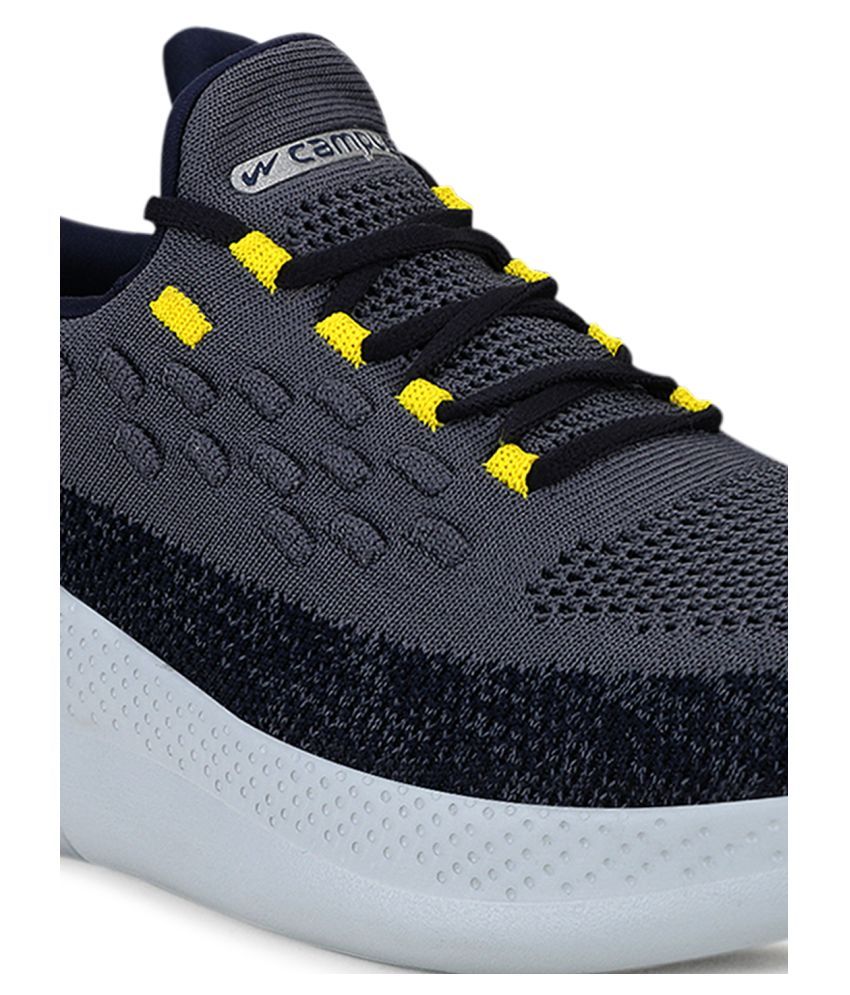 Campus ROUTE Gray Running Shoes - Buy 