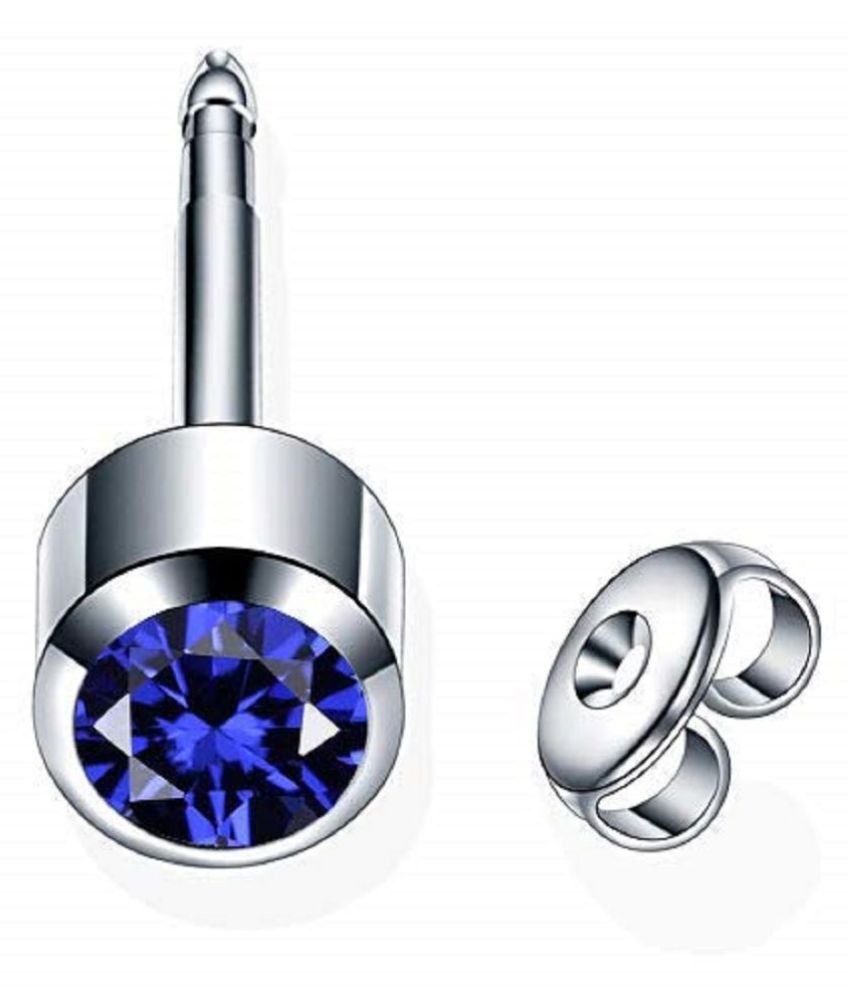 Disposable Hand Press Piercing Gun Tool Kit for Ear Tragus helix Silver