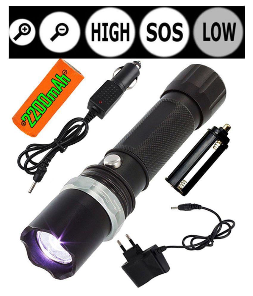 SM 13W Flashlight Torch Pack of 1 Buy SM 13W Flashlight Torch Pack