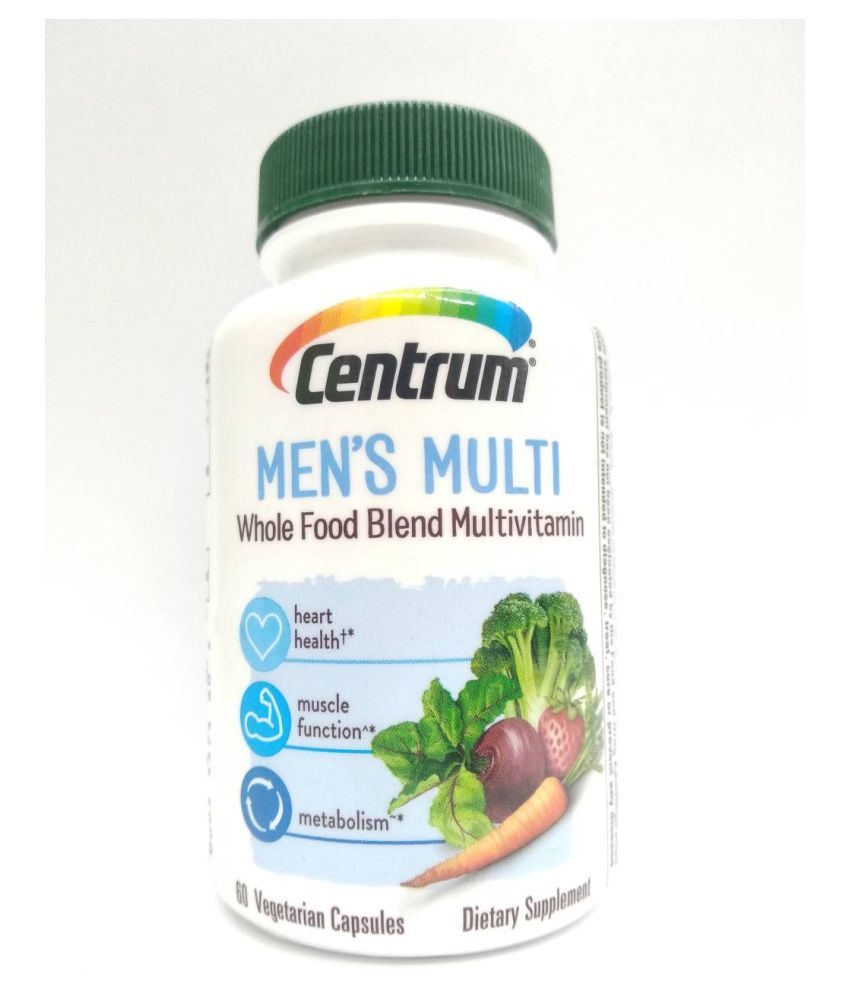 Centrum Men's Multi Whole Food Blend 60 no.s Multivitamins Capsule Buy Centrum Men's Multi