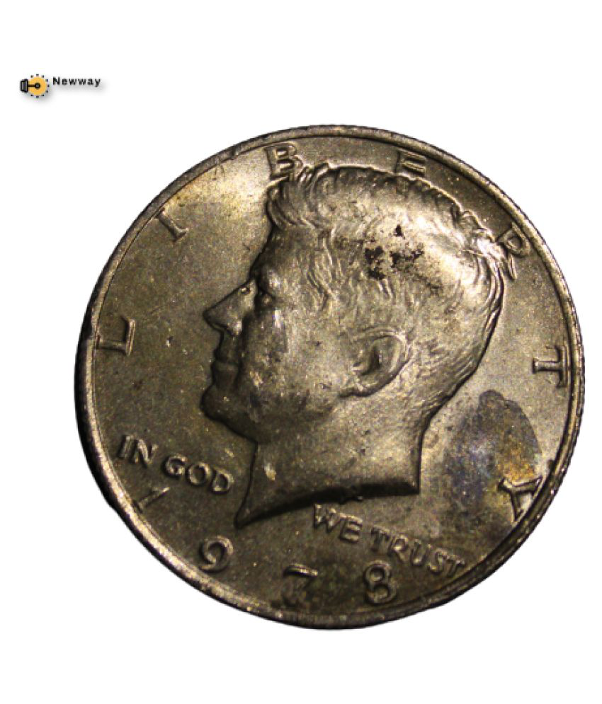     			Half Dollar 1978 - "Kennedy Half Dollar" Liberty United States of America Rare Coin 100% Original Product