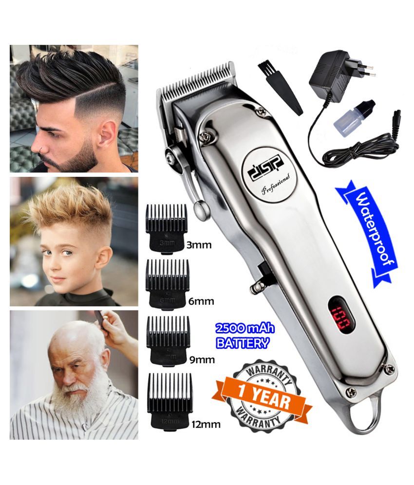 electric razor and trimmer combo
