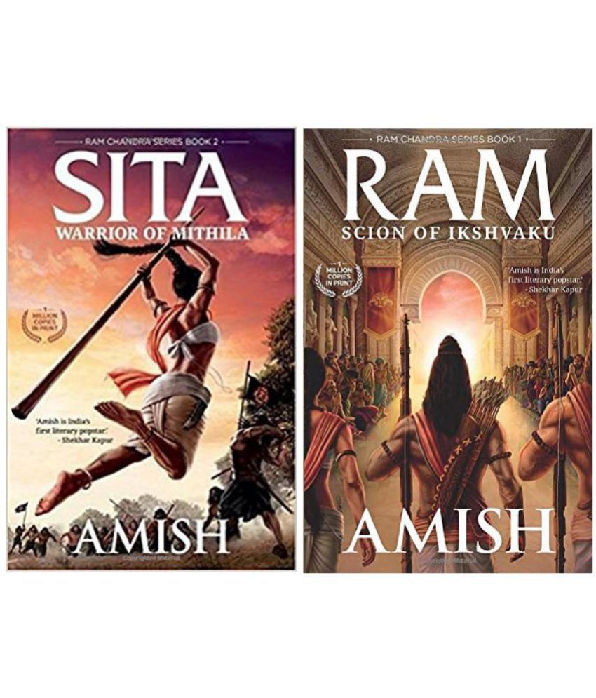     			Ram-Scion of Ikshvaku & Sita-Warrior of Mithila (Ram Chandra Series - Book 1& 2) English paperback By Amish Tripathi (English, Paperback)