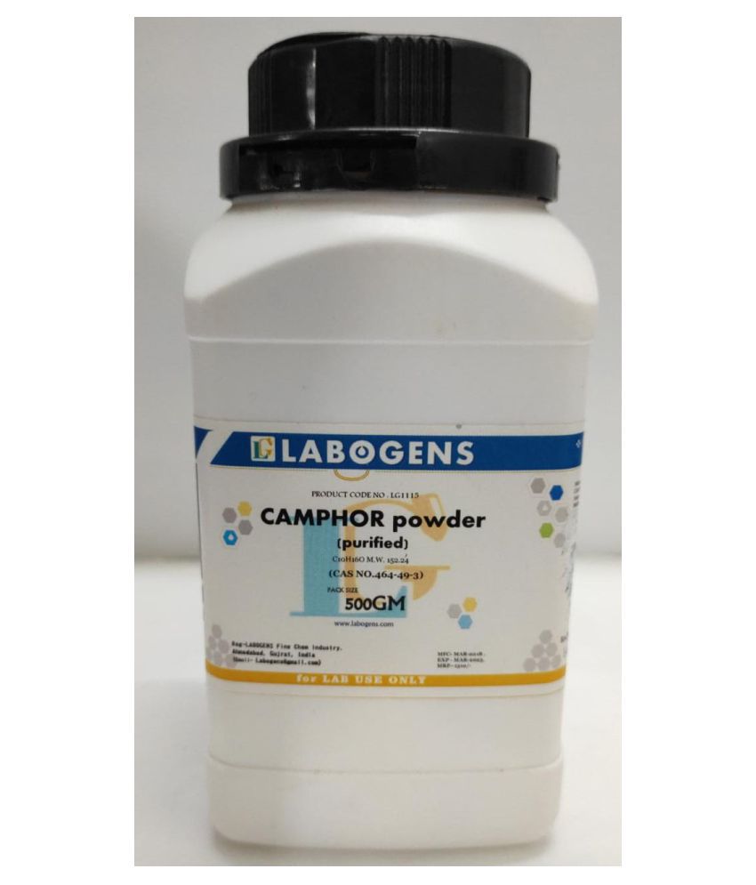     			LABOGENS CAMPHOR powder (purified) 500GM
