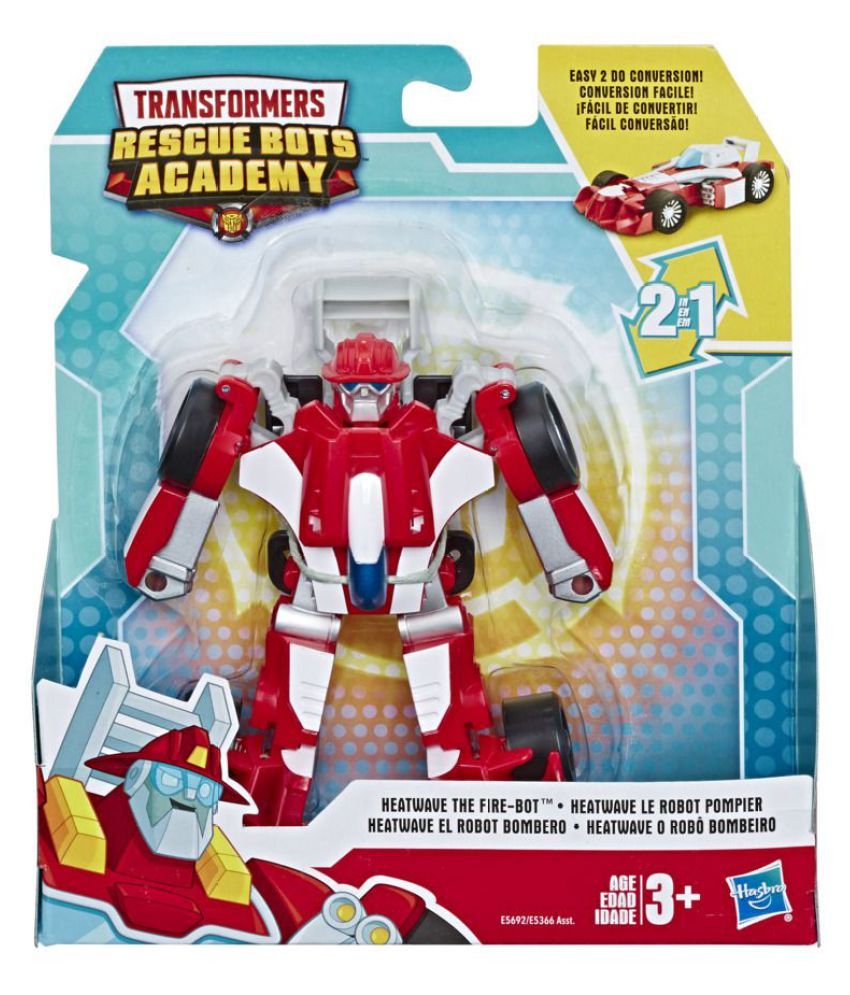 transformers playskool rescue bots academy heatwave f1 11cm transformable toy