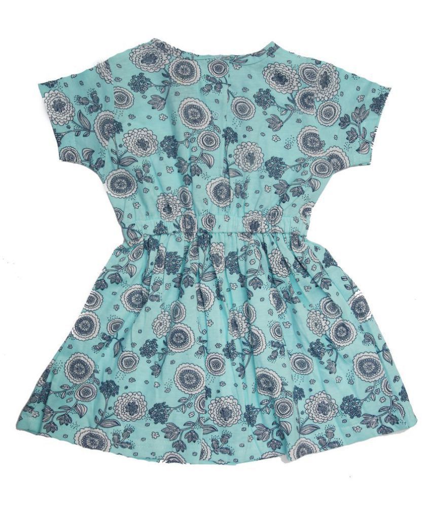 sky blue frock