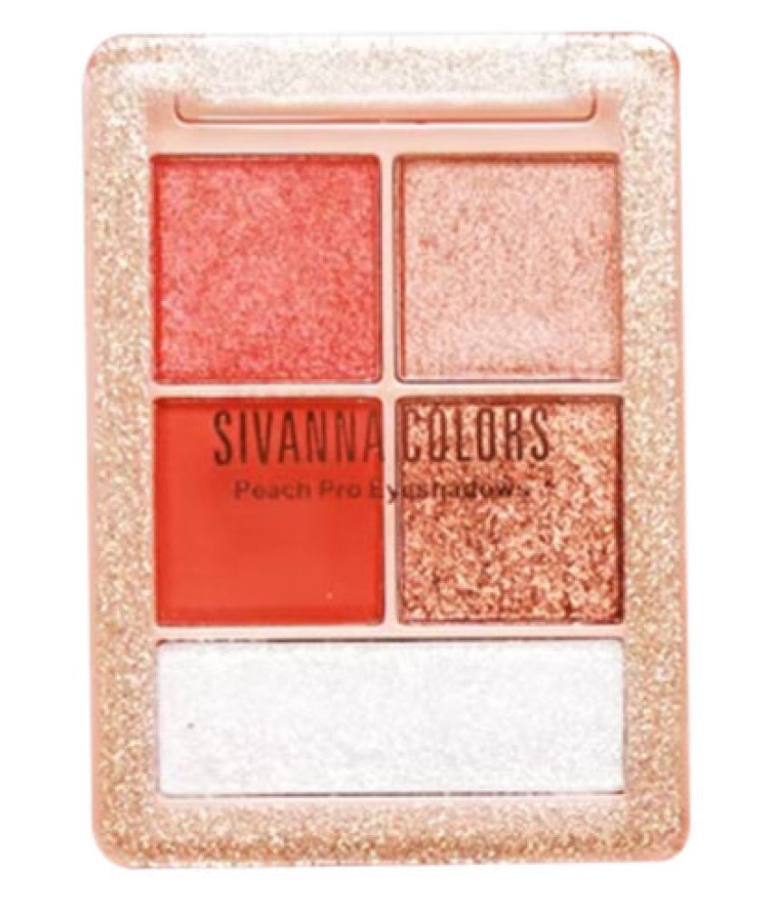 Sivanna Colors Peach Pro Eyeshadows Palette Eye Palette Pressed Powder