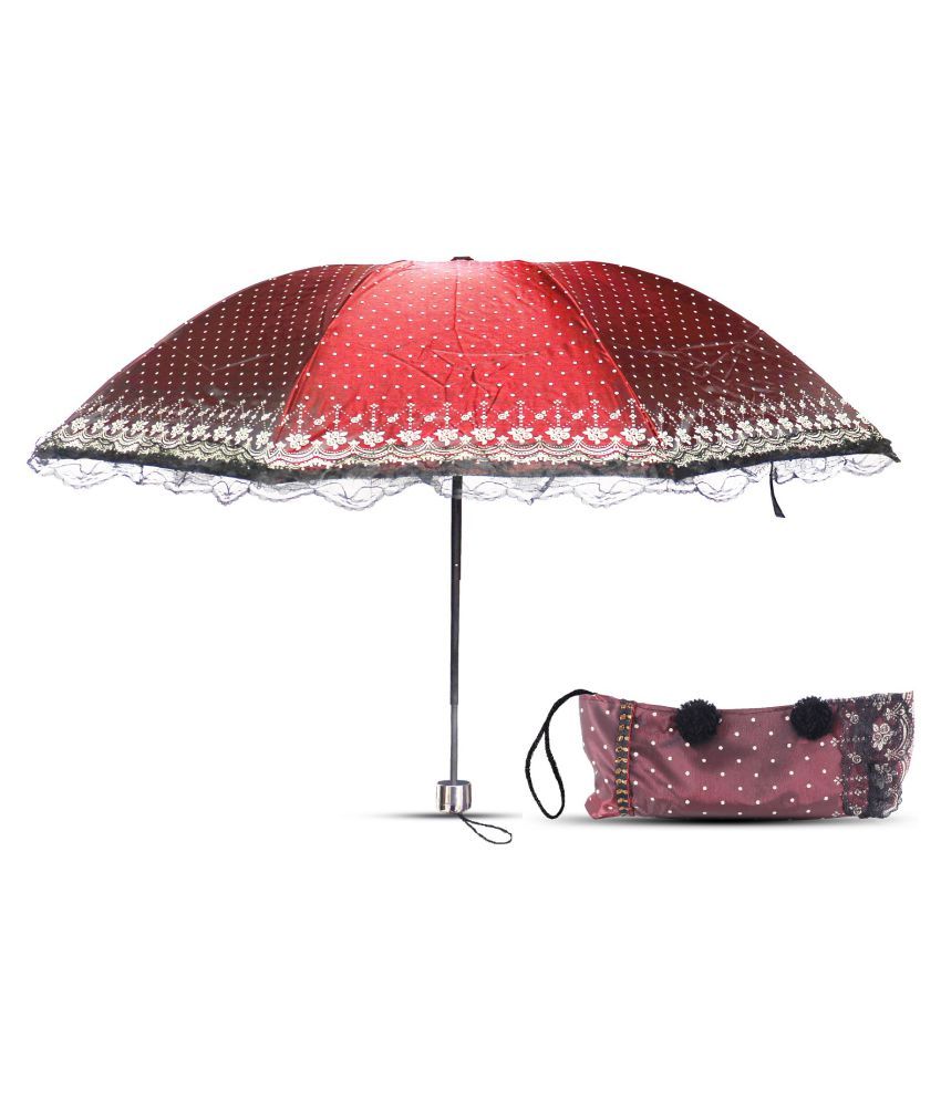 Aseenaa Maroon Umbrella: Buy Online at Low Price in India - Snapdeal