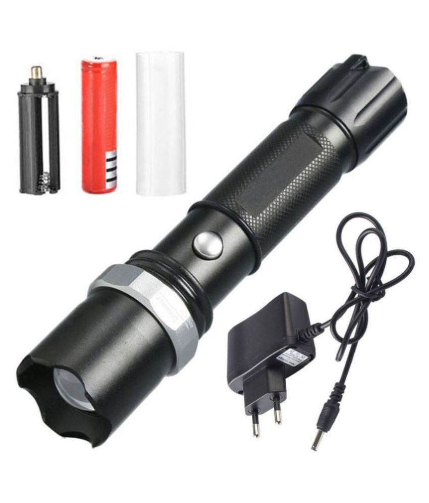 Jm 5W Flashlight Torch 400 Meter Zoomable Pack of 1 Buy Jm 5W
