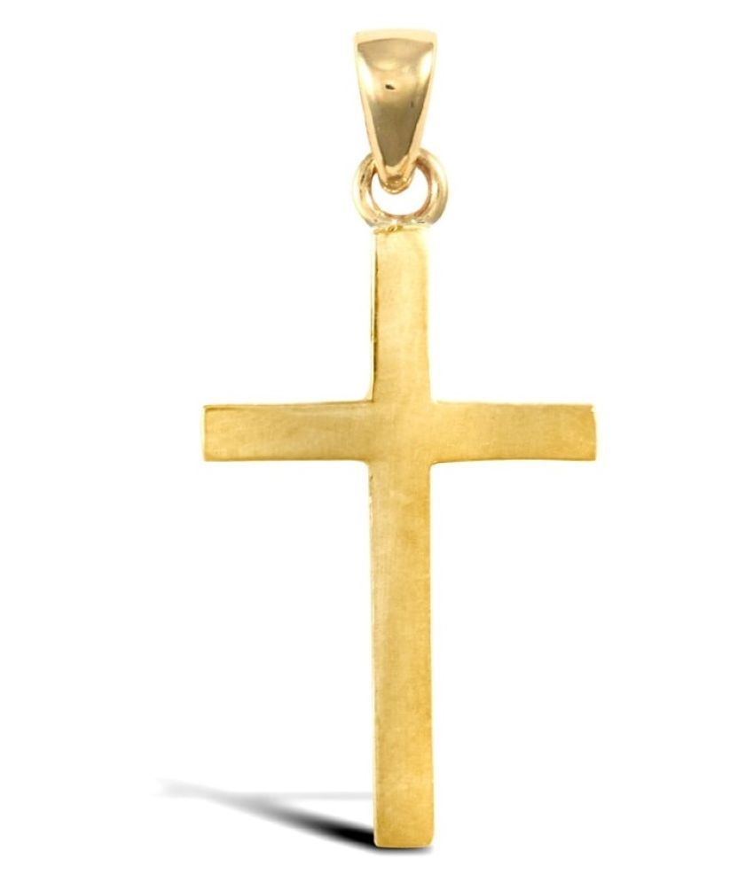 Original Gold Plated Plating jesus cross Pendant Without Chain by RATAN ...