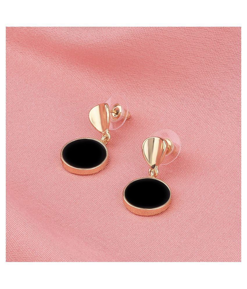     			SILVER SHINE  Attractive Gold Plated Stylish Party Wear Stud Earring For Women Girl