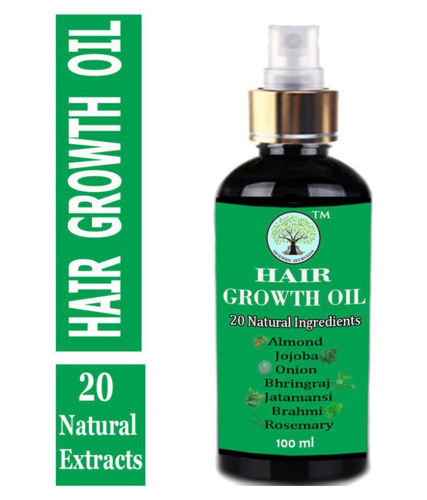 MODERN AYURVEDA Hair Growth Oil with Onion Bhringraj - Hair fall ...