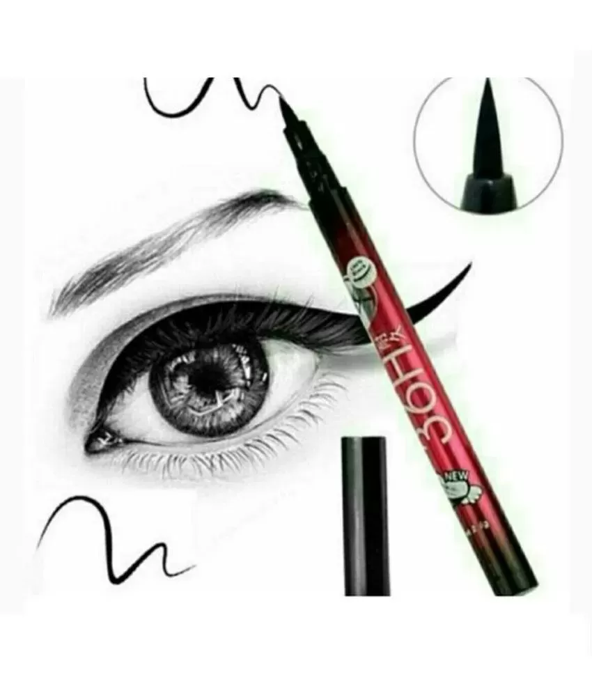 fcityin  Premium Makeup Combo Yanqina 24h Black Waterprof Sketch Eyeliner