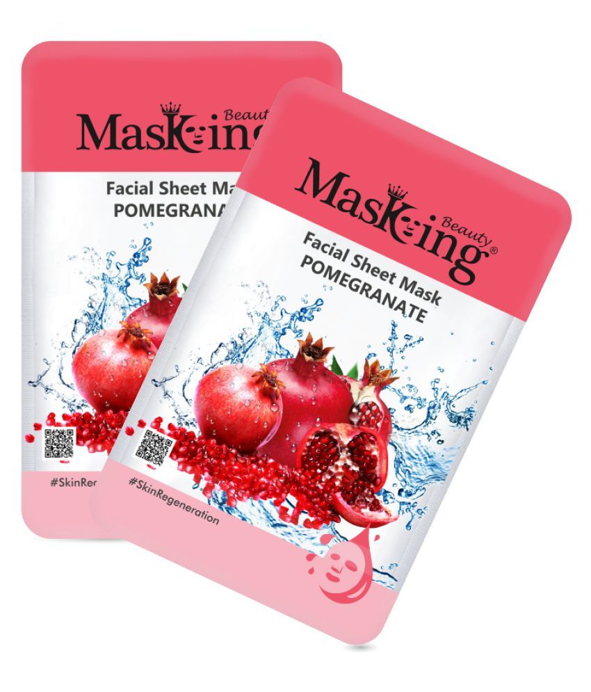 Masking Face Sheet Mask Masks 20 ml Pack of 2 Buy Masking Face Sheet