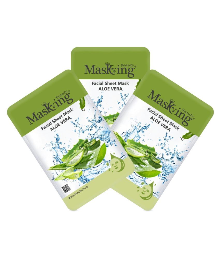 Masking Face Sheet Mask Masks 20 ml Pack of 3 Buy Masking Face Sheet