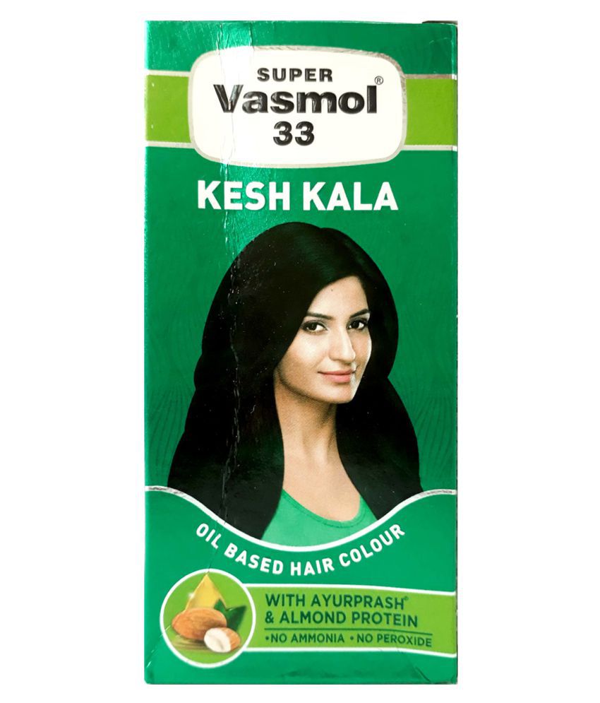 Super Vasmol 33 Kesh Kala Oil Bas ed Hair Colour 50ml Root Touch Ups Haair  Color Black 50 mL: Buy Super Vasmol 33 Kesh Kala Oil Bas ed Hair Colour  50ml Root
