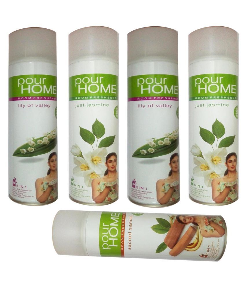 POUR HOME Room Freshener Spray 270 mL Pack of 5 Buy Online at Best