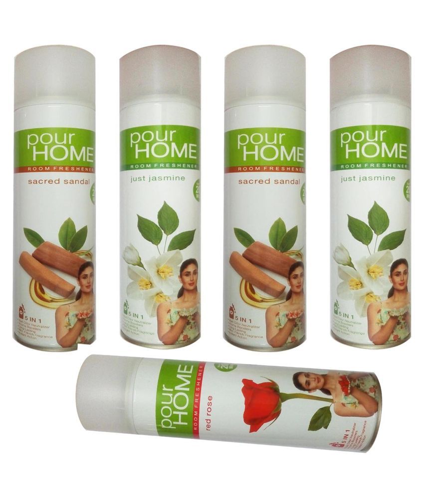 POUR HOME Room Freshener Spray 270 mL Pack of 5 Buy Online at Best