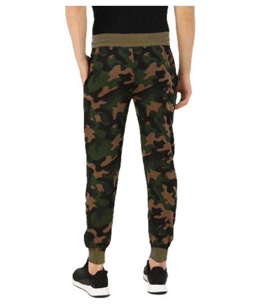 olive green track pants