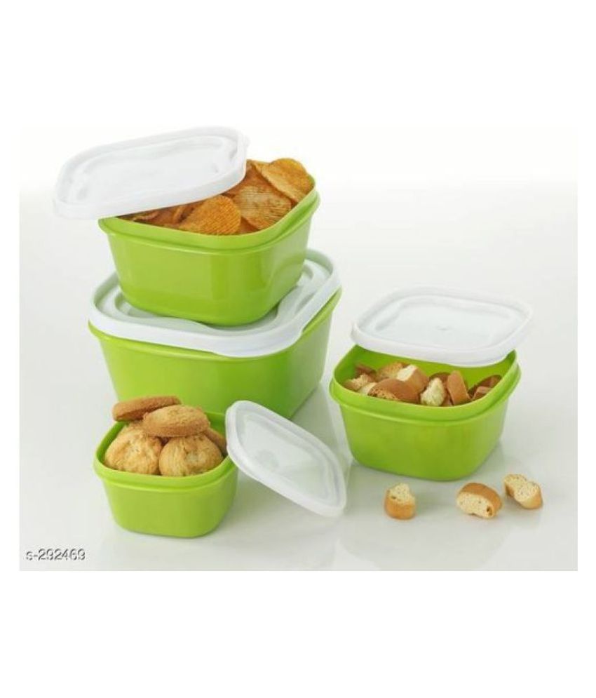     			analog kichenware Food, Grocery, Pasta Polyproplene Food Container Set of 4 5000 mL