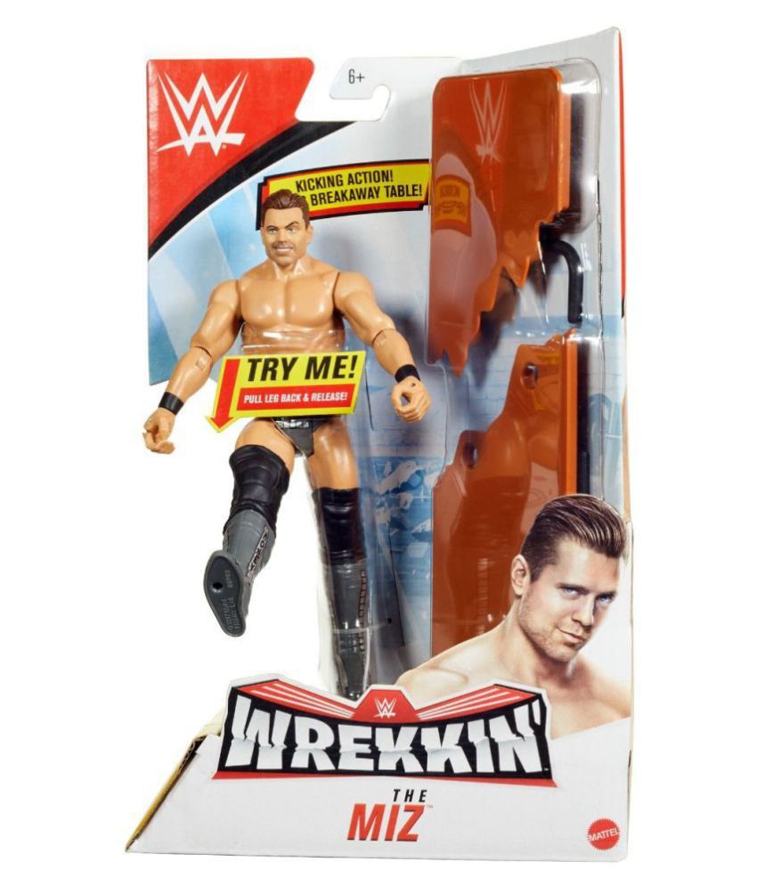 wwe wrekkin the miz action figure