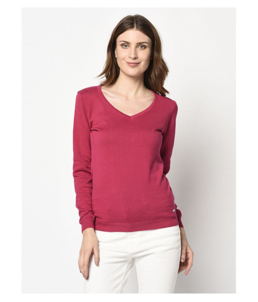     			98 Degree North Cotton Pink Pullovers