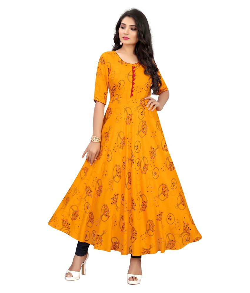 long frock type kurti