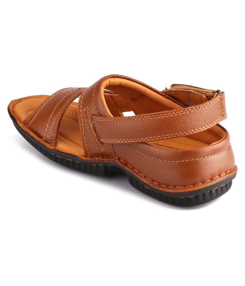 Red Chief Tan Leather Sandals - Buy Red Chief Tan Leather Sandals ...