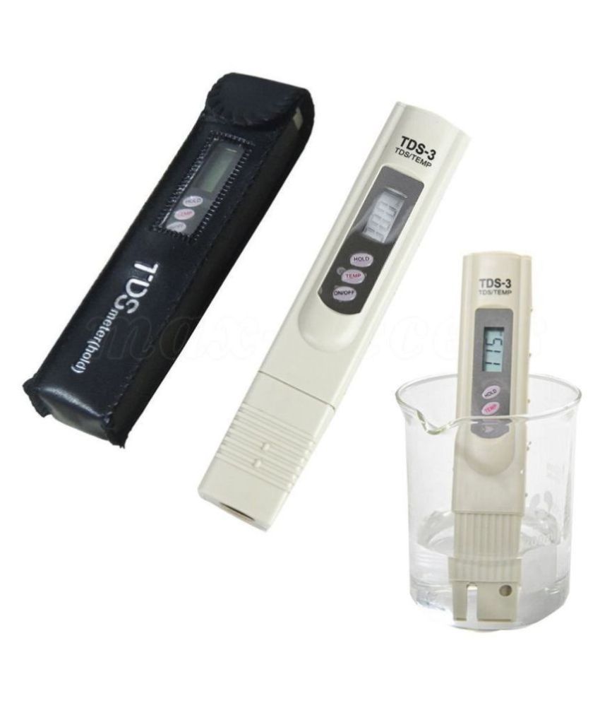 Digital Multi TDS Meter Electrolyzer Iron Bars Water Quality Temperature Tester Pen Water
