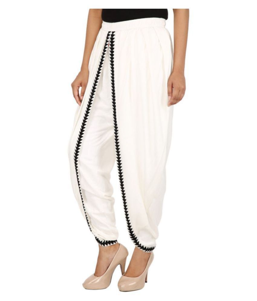 rayon dhoti pants