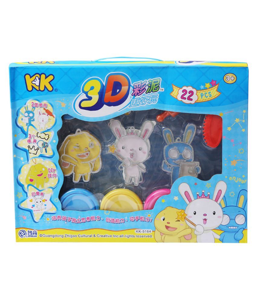 3D color DIY Modeling Clay Toy