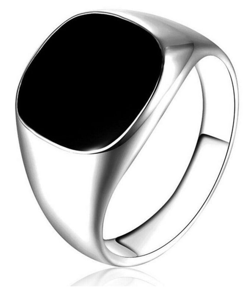 PMS Black Onyx Mens Ring Size8 Buy PMS Black Onyx Mens