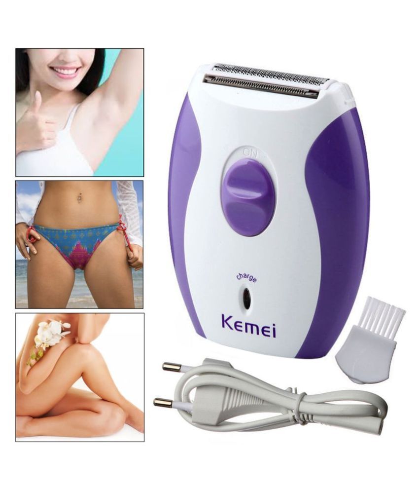 Women In Kemei Rechargable Waterproof Trimmer Shaver Painless Epilator Blad Multi Casual