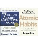 Combo Of 7 HABIT OF HIGHLY EFFECTIVE PEOPLES And ATOMIC HABIT