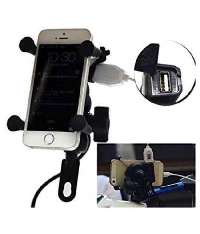 bike phone charger mount