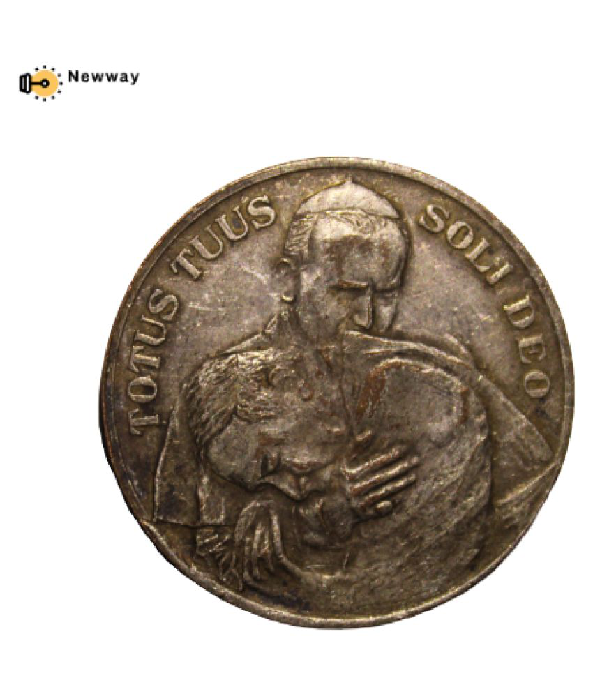     			#1 - Medal Jan Paweł II-Totus Tuus Soli Deo-O.L. Częstochowa ora pro nobis Extremely Old and Rare Coin