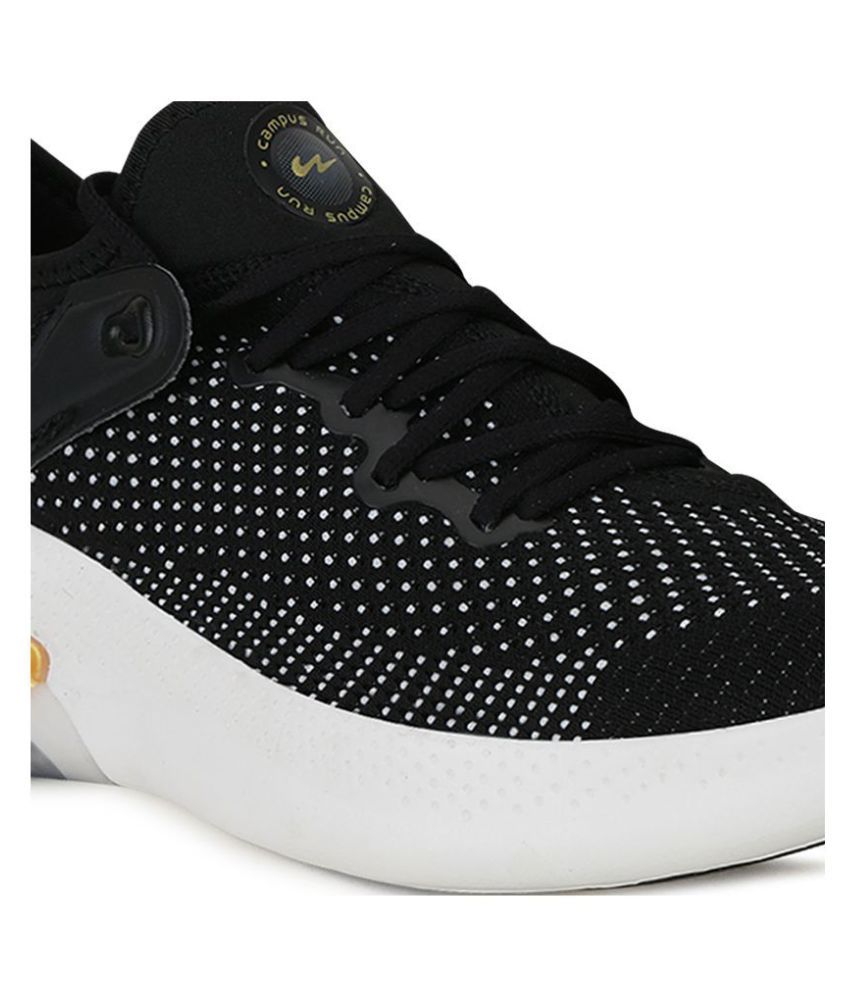 Buy Campus BETA Black Running Shoes 