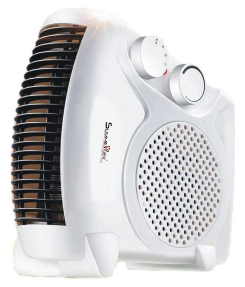 breezeworld 1000/2000W Blower Silent Fan Heater Room Heater White