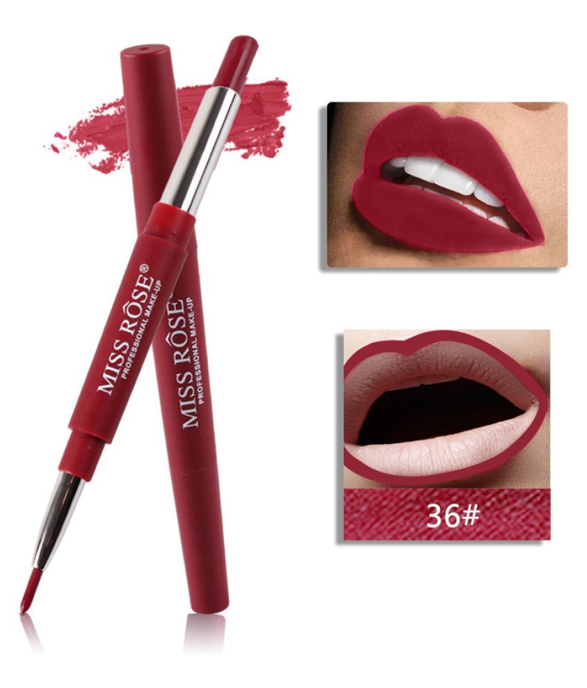 Miss Rose pigment 2in1 lipstick lipliner Lipstick Iris 36 Dark Nude 2.1 g:  Buy Miss Rose pigment 2in1 lipstick lipliner Lipstick Iris 36 Dark Nude 2.1  g at Best Prices in India - Snapdeal