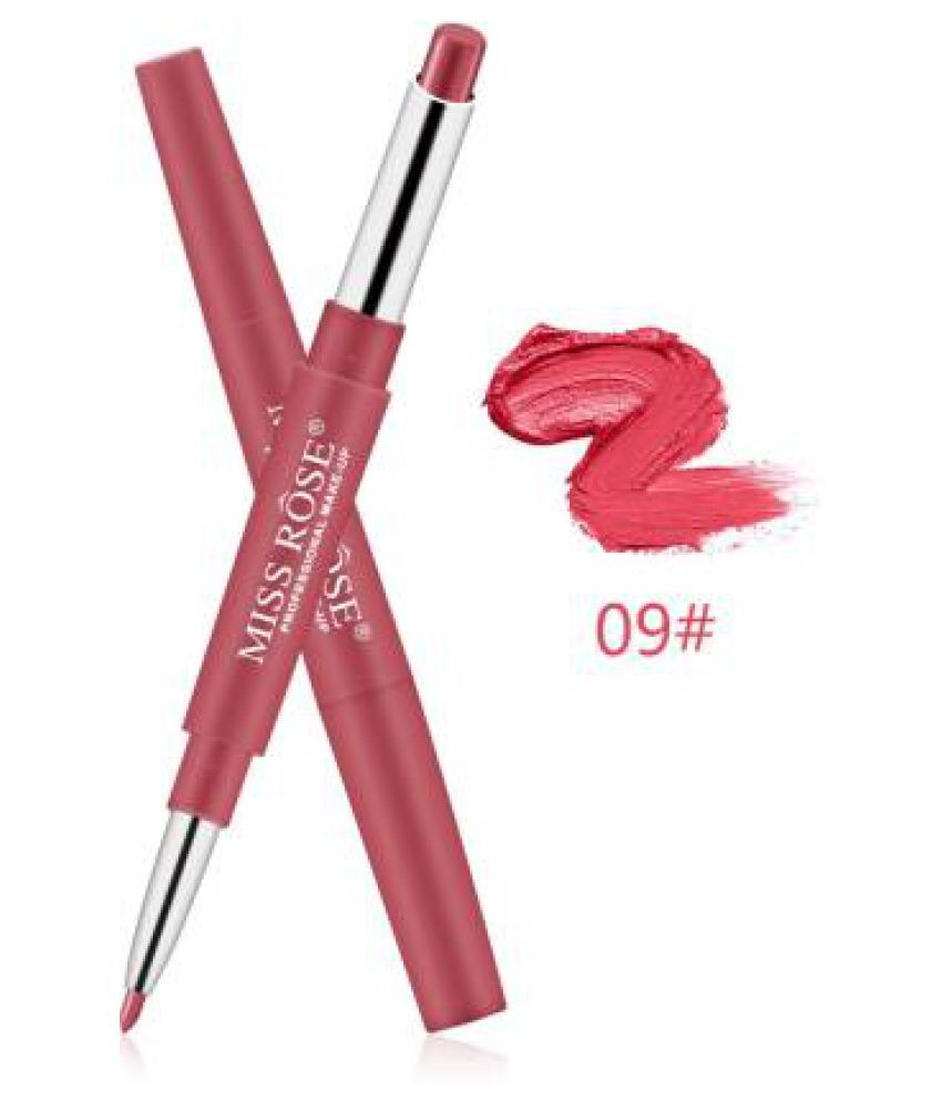     			Miss Rose pigment 2in1 lipstick lipliner Lipstick You can Find Me 09 Light Nude 2.1 g