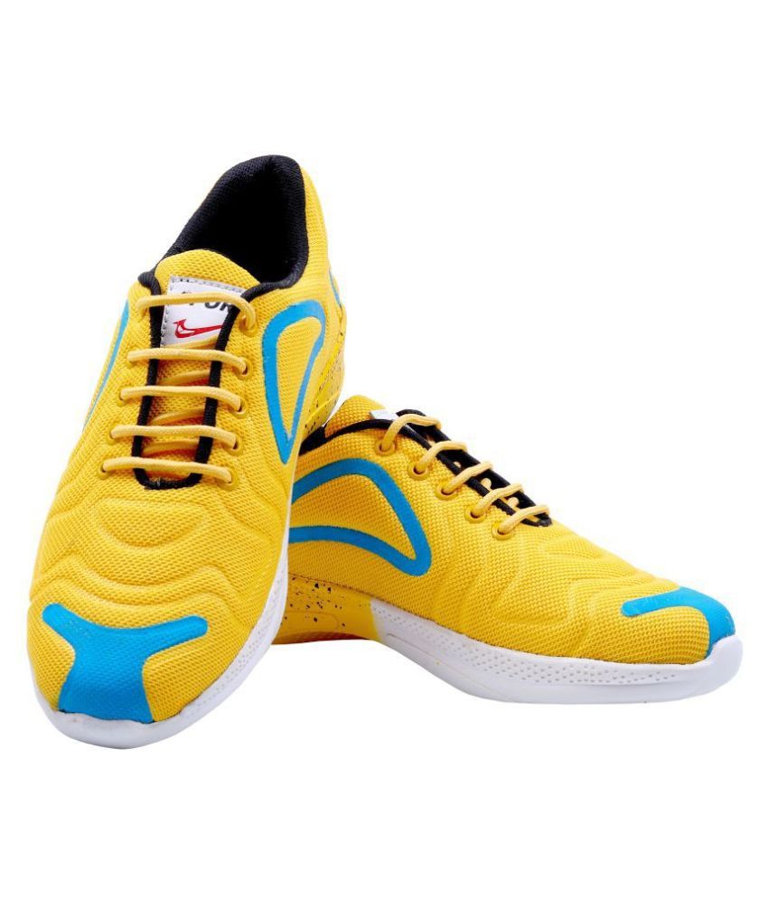 AASH POSH Sneakers Yellow Casual Shoes - Buy AASH POSH Sneakers Yellow ...