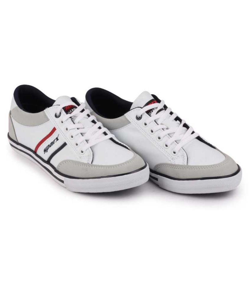 sparx sneakers white