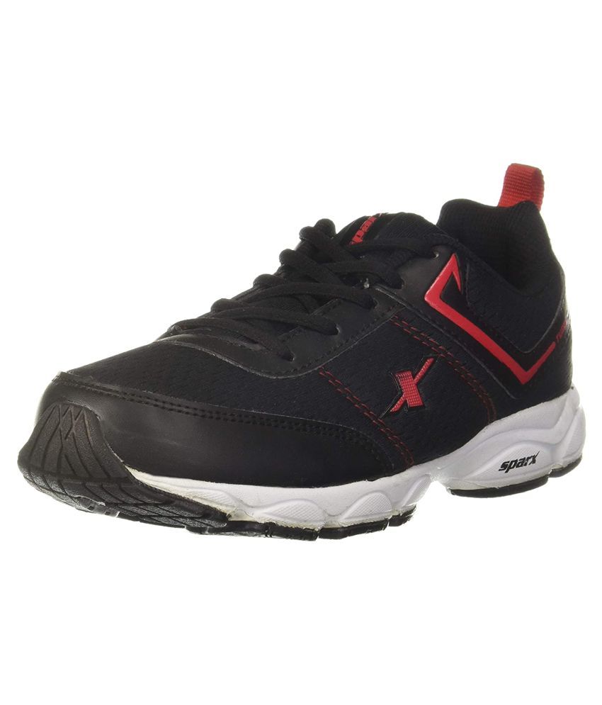 Sparx SM-349 Black Running Shoes - Buy 