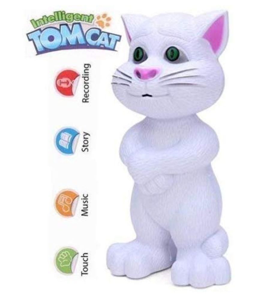 Talking Tom/Cat with Stories and Songs, Touch Functions Toy for Kids